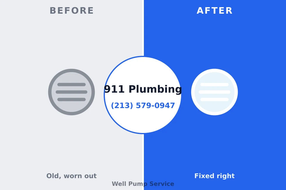 Before and after: plumbing repair Hennessey, OK